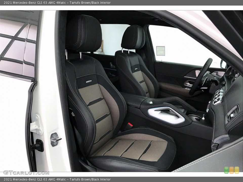 Tartufo Brown/Black 2021 Mercedes-Benz GLS Interiors
