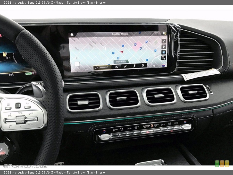 Tartufo Brown/Black Interior Controls for the 2021 Mercedes-Benz GLS 63 AMG 4Matic #140131461