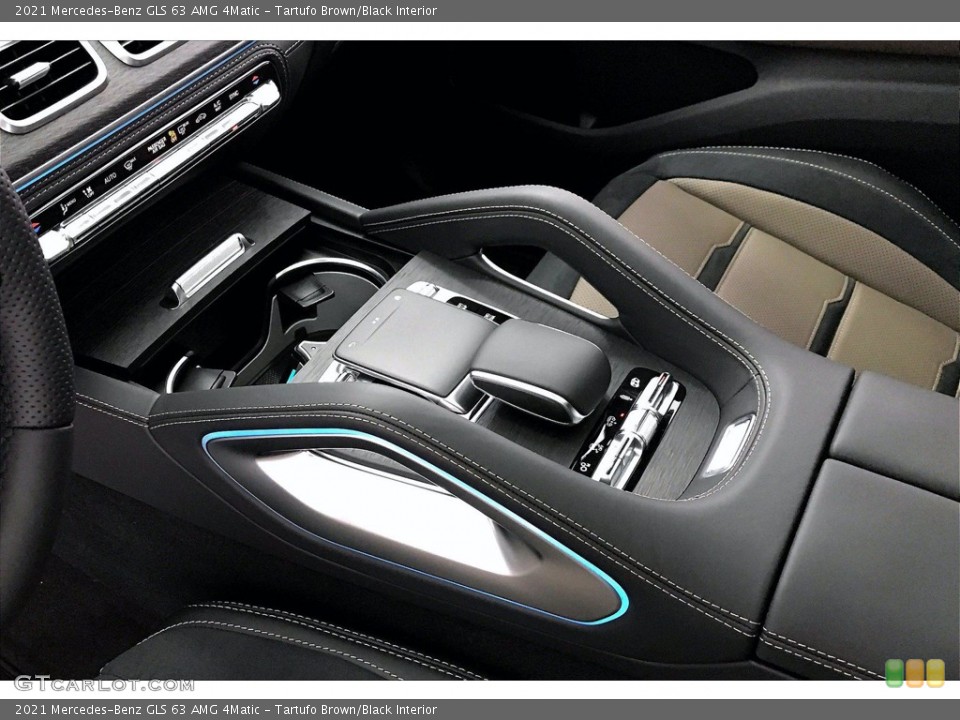 Tartufo Brown/Black Interior Controls for the 2021 Mercedes-Benz GLS 63 AMG 4Matic #140131491