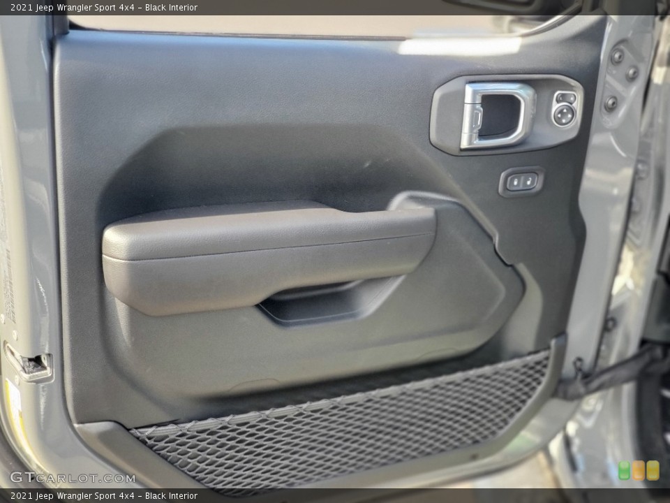 Black Interior Door Panel for the 2021 Jeep Wrangler Sport 4x4 #140132874