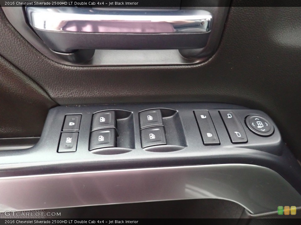 Jet Black Interior Door Panel for the 2016 Chevrolet Silverado 2500HD LT Double Cab 4x4 #140135394