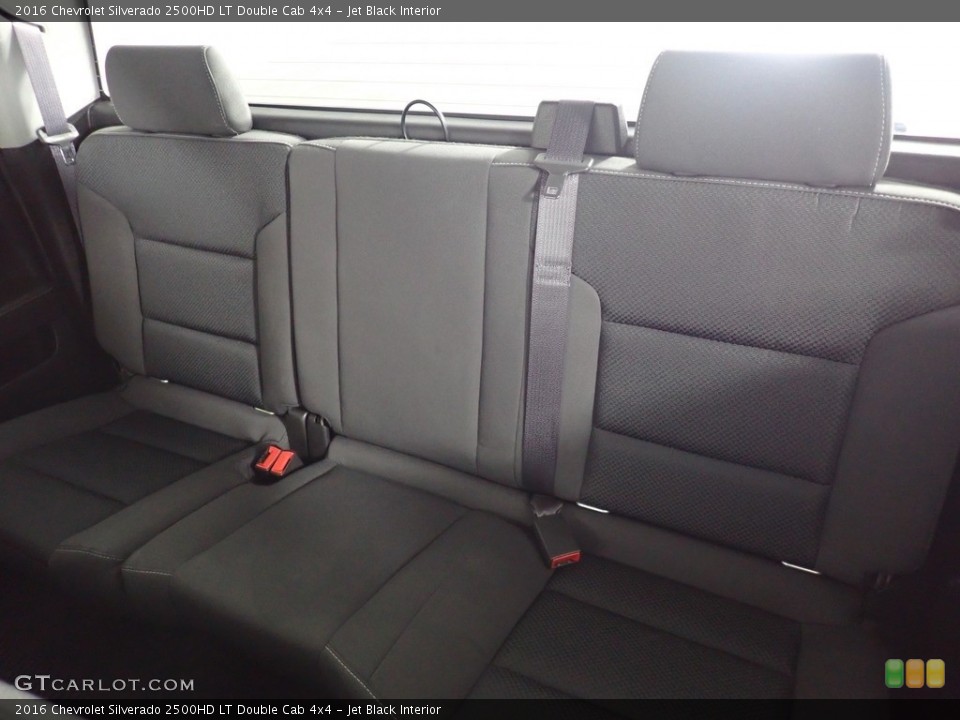 Jet Black Interior Rear Seat for the 2016 Chevrolet Silverado 2500HD LT Double Cab 4x4 #140135460