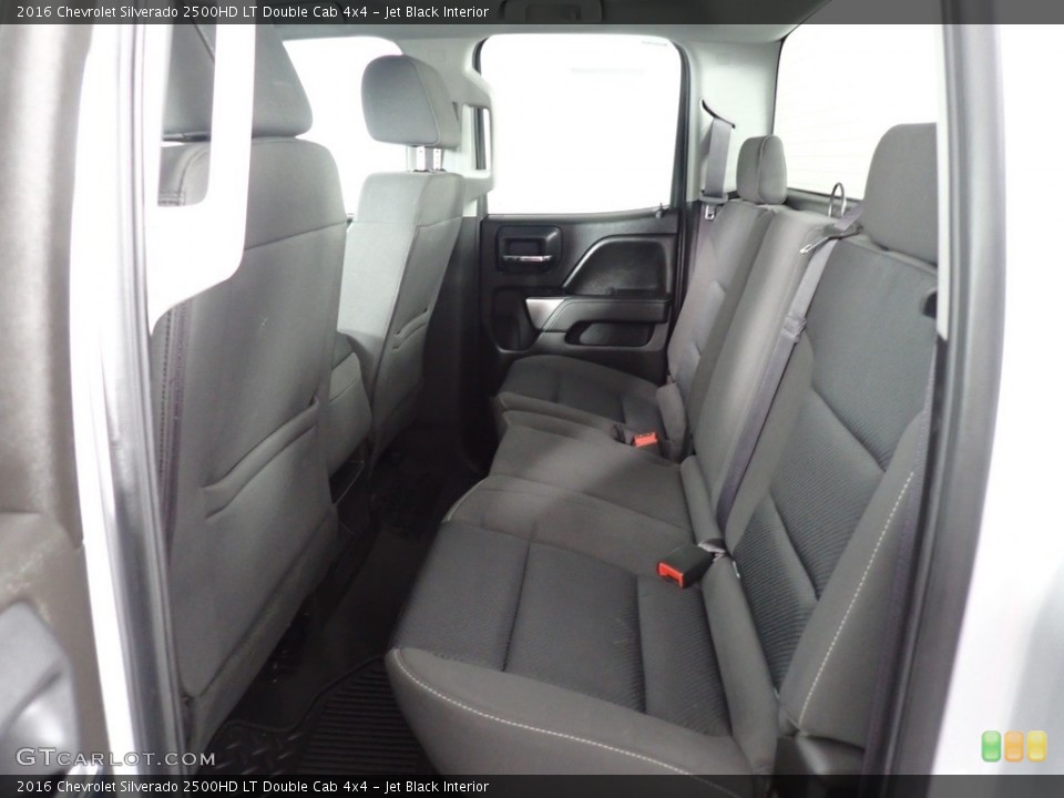 Jet Black Interior Rear Seat for the 2016 Chevrolet Silverado 2500HD LT Double Cab 4x4 #140135487