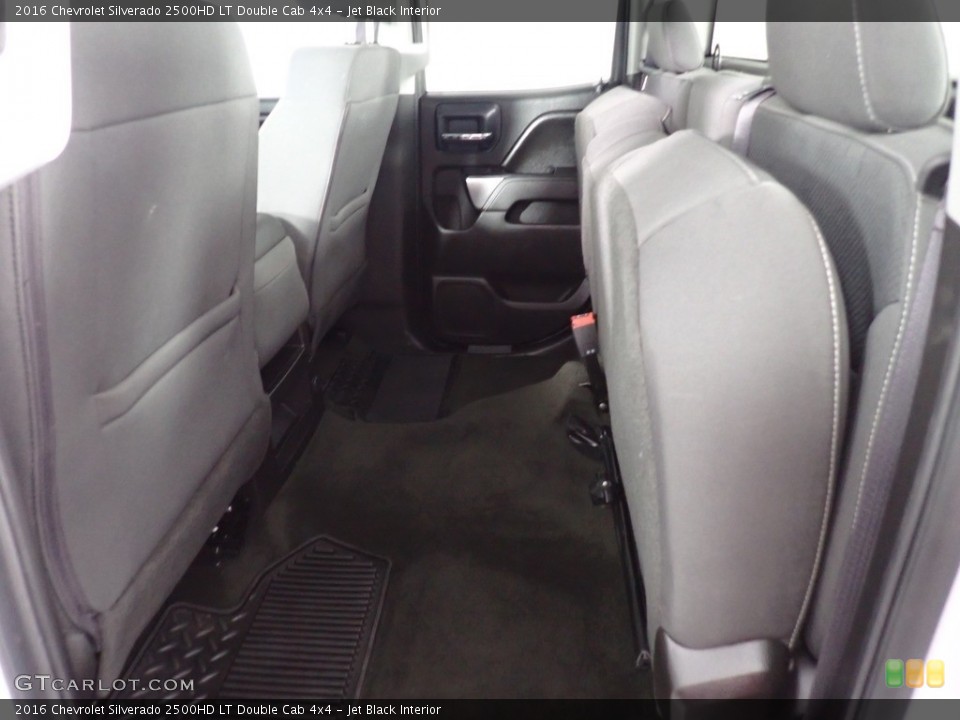 Jet Black Interior Rear Seat for the 2016 Chevrolet Silverado 2500HD LT Double Cab 4x4 #140135490