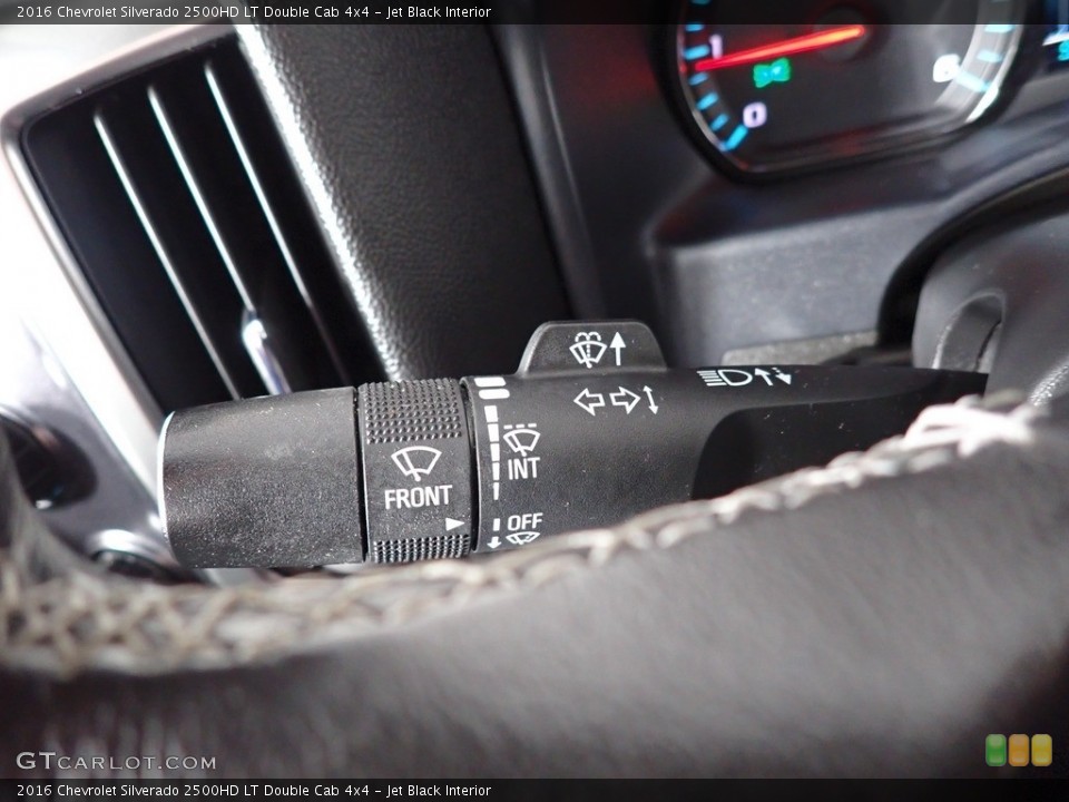 Jet Black Interior Controls for the 2016 Chevrolet Silverado 2500HD LT Double Cab 4x4 #140135634