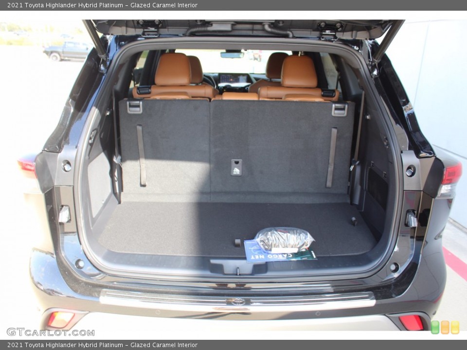 Glazed Caramel Interior Trunk for the 2021 Toyota Highlander Hybrid Platinum #140138508
