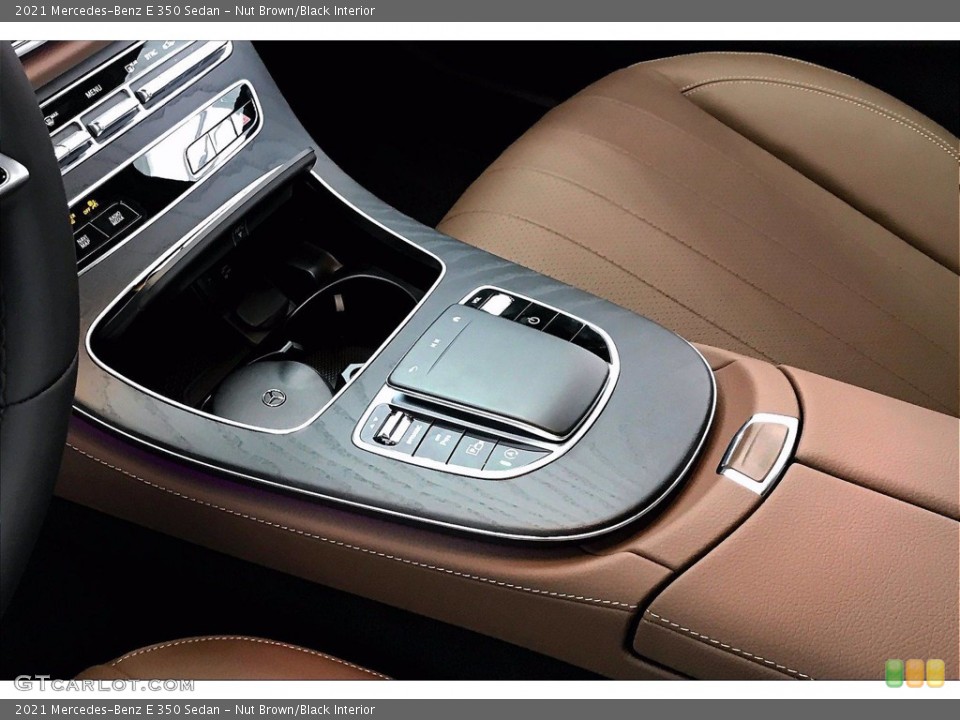 Nut Brown/Black Interior Controls for the 2021 Mercedes-Benz E 350 Sedan #140140985