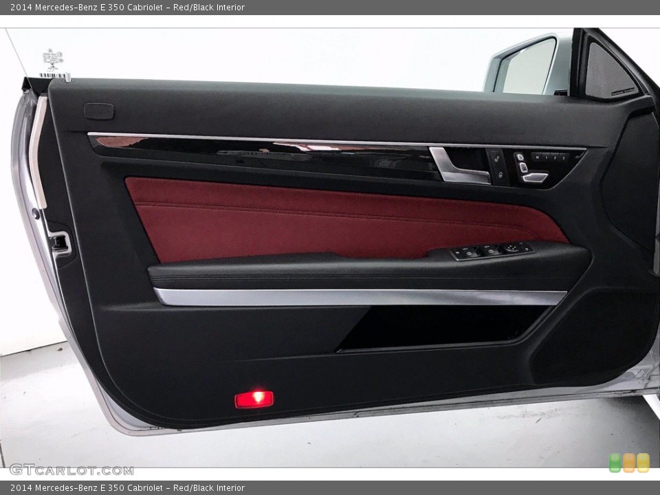 Red/Black Interior Door Panel for the 2014 Mercedes-Benz E 350 Cabriolet #140142311