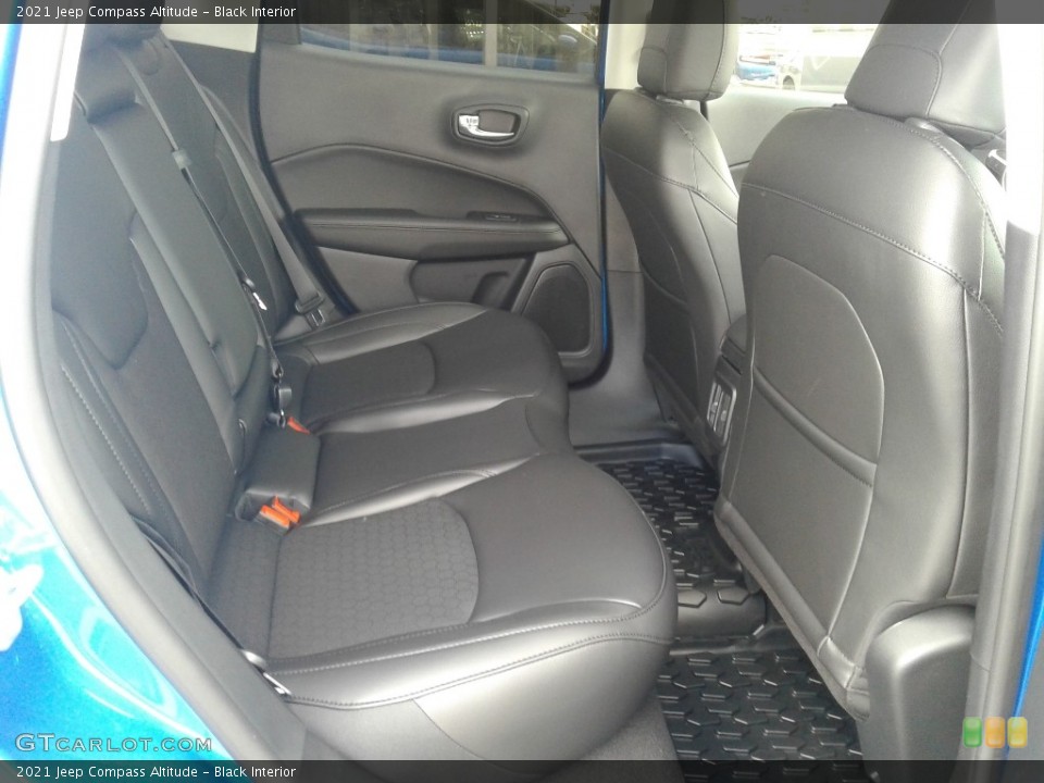 Black Interior Rear Seat for the 2021 Jeep Compass Altitude #140147720