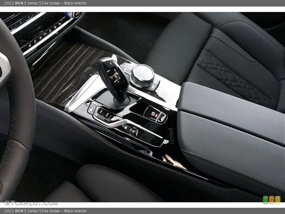 Black Interior Transmission for the 2021 BMW 5 Series 530e Sedan #140148509
