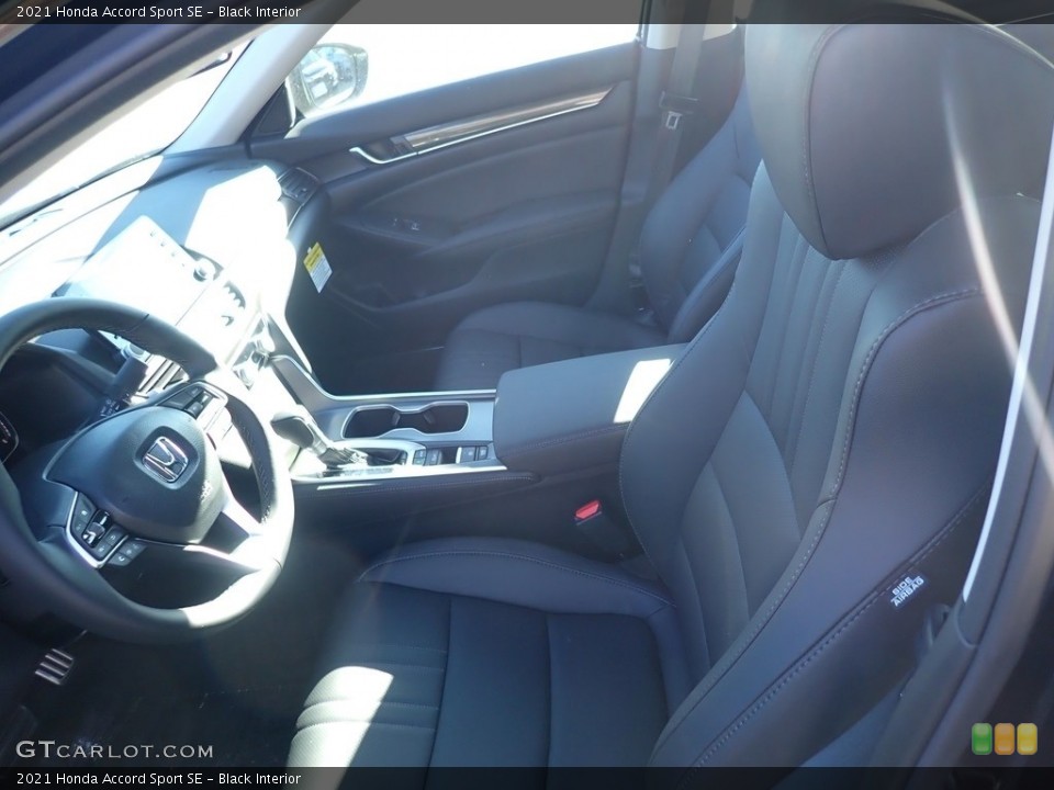 Black Interior Photo for the 2021 Honda Accord Sport SE #140152755