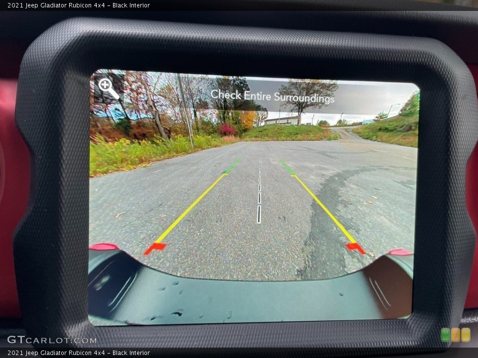 Black Interior Navigation for the 2021 Jeep Gladiator Rubicon 4x4 #140157333