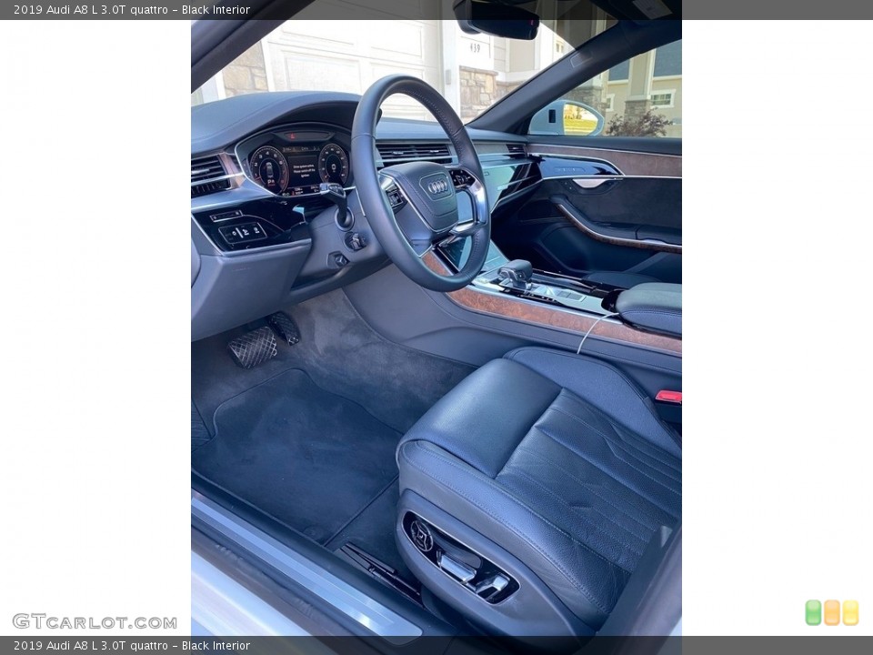 Black Interior Photo for the 2019 Audi A8 L 3.0T quattro #140157732