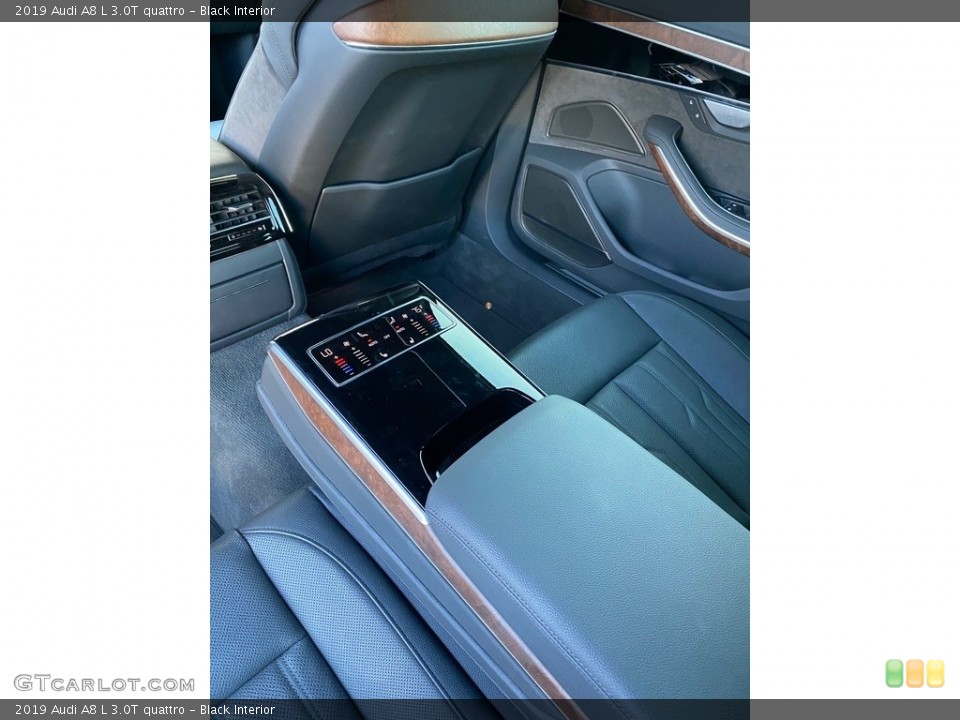 Black Interior Rear Seat for the 2019 Audi A8 L 3.0T quattro #140157831