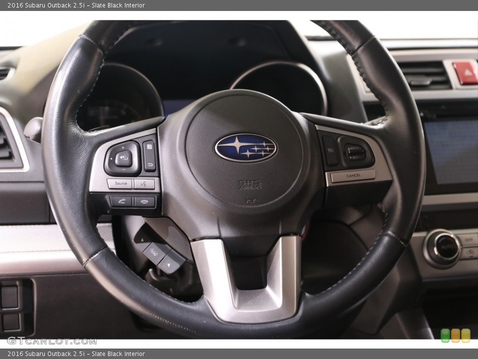 Slate Black Interior Steering Wheel for the 2016 Subaru Outback 2.5i #140158755