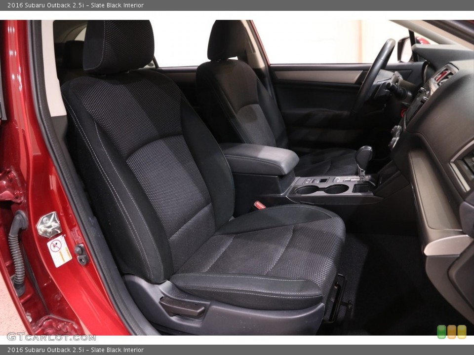 Slate Black Interior Front Seat for the 2016 Subaru Outback 2.5i #140158917