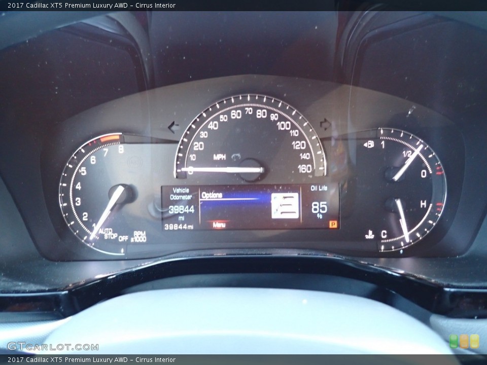 Cirrus Interior Gauges for the 2017 Cadillac XT5 Premium Luxury AWD #140159295