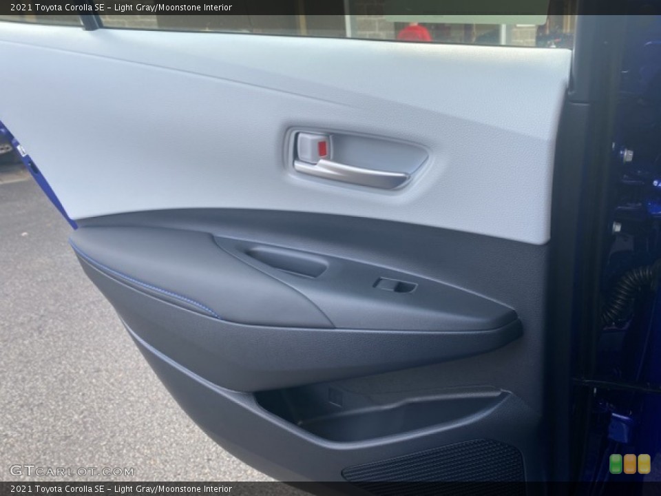 Light Gray/Moonstone Interior Door Panel for the 2021 Toyota Corolla SE #140165535