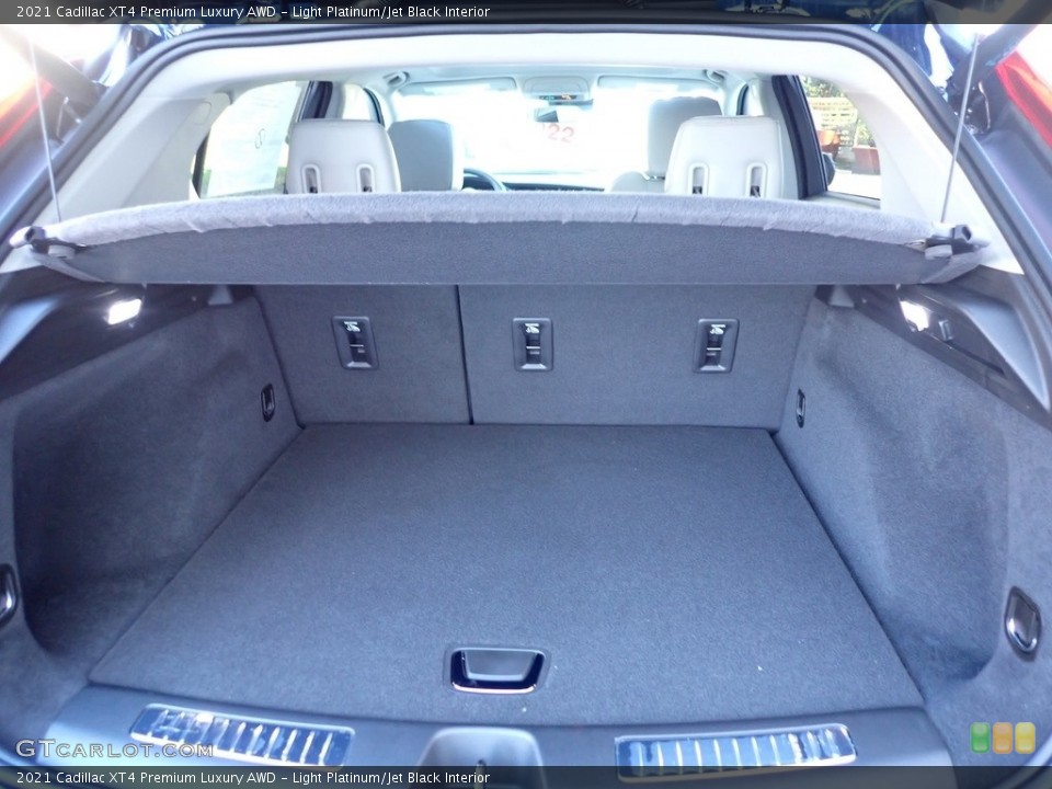 Light Platinum/Jet Black Interior Trunk for the 2021 Cadillac XT4 Premium Luxury AWD #140166156