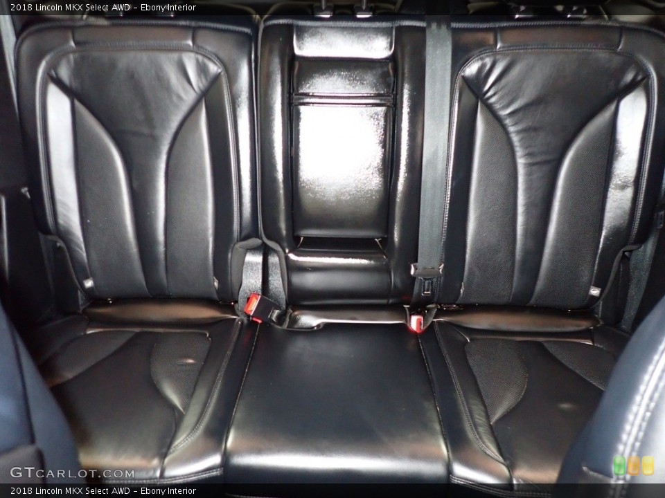 Ebony Interior Rear Seat for the 2018 Lincoln MKX Select AWD #140168355