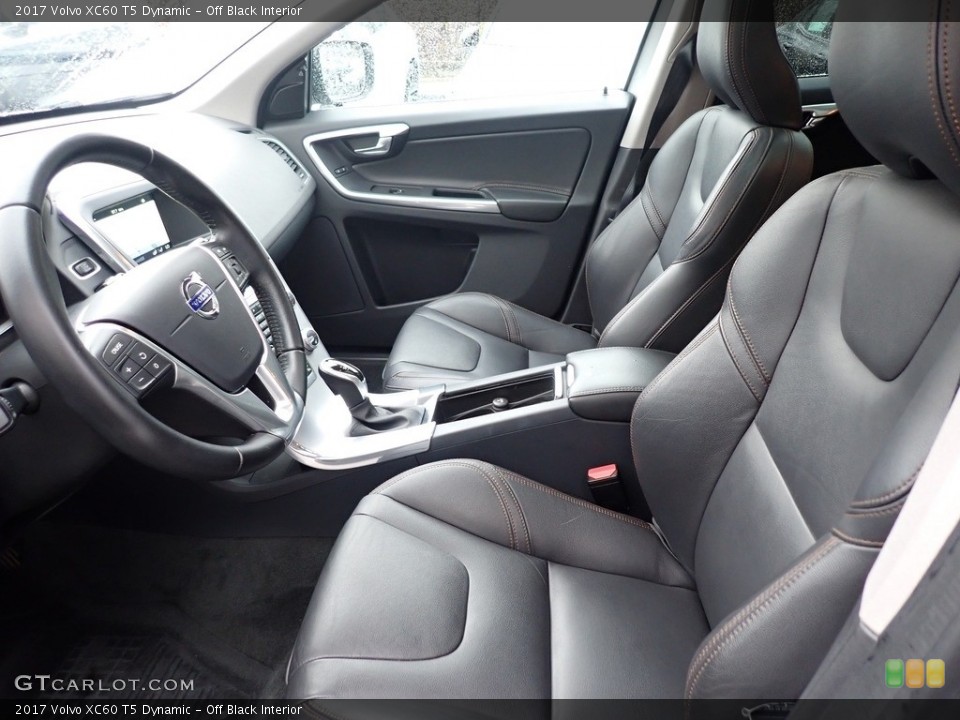 Off Black Interior Front Seat for the 2017 Volvo XC60 T5 Dynamic #140175669