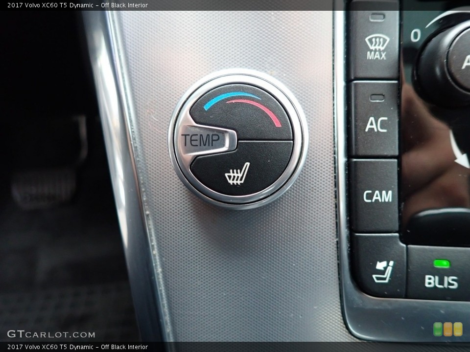 Off Black Interior Controls for the 2017 Volvo XC60 T5 Dynamic #140175847