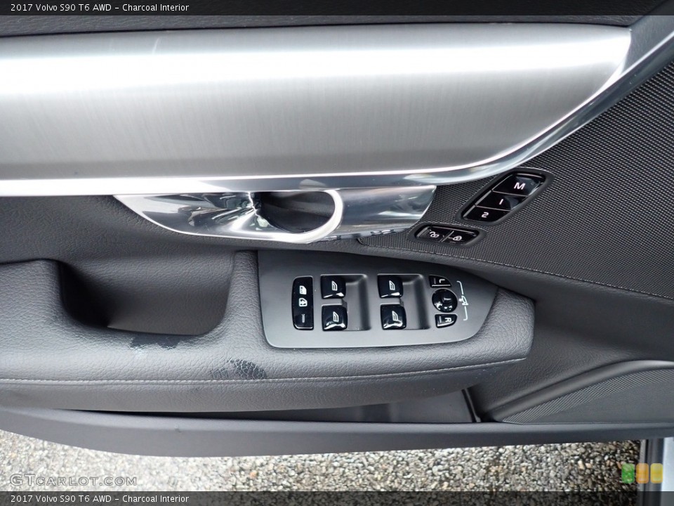 Charcoal Interior Door Panel for the 2017 Volvo S90 T6 AWD #140177057
