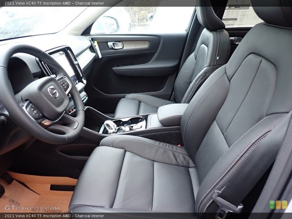 Charcoal Interior Front Seat for the 2021 Volvo XC40 T5 Inscription AWD #140178191