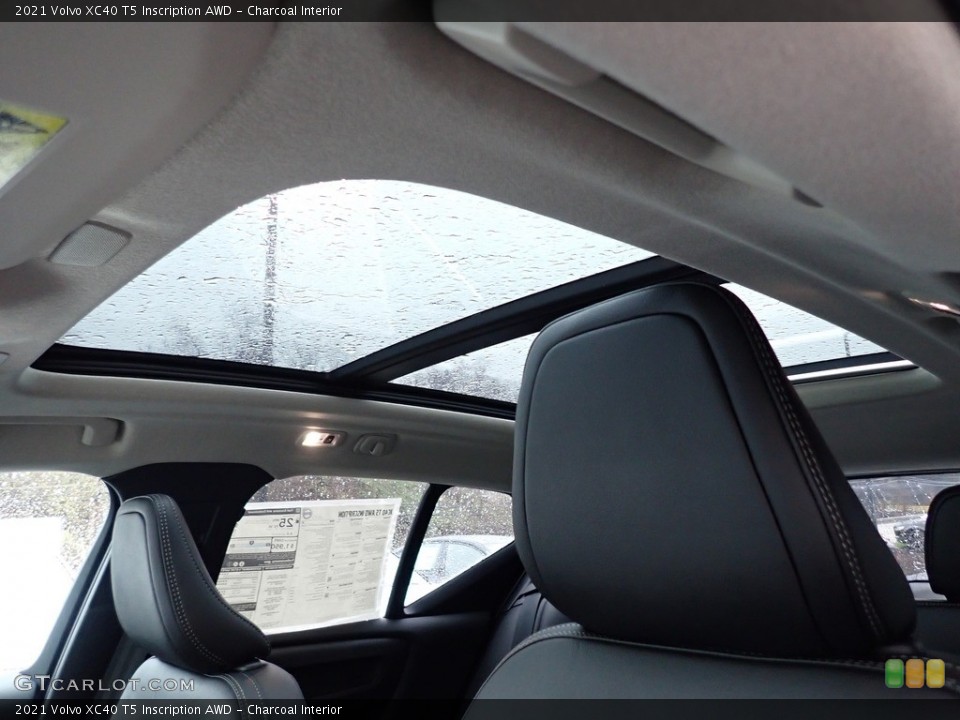 Charcoal Interior Sunroof for the 2021 Volvo XC40 T5 Inscription AWD #140178308