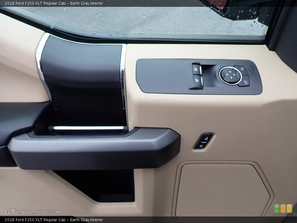 Earth Gray Interior Door Panel for the 2018 Ford F150 XLT Regular Cab #140178323