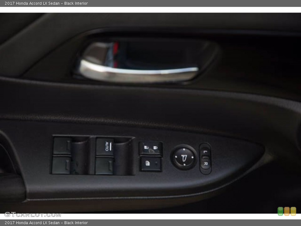 Black Interior Door Panel for the 2017 Honda Accord LX Sedan #140178410