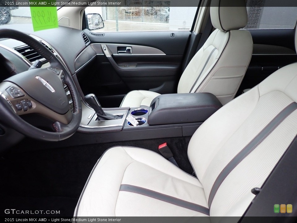 Light Stone/Medium Light Stone Interior Photo for the 2015 Lincoln MKX AWD #140178702