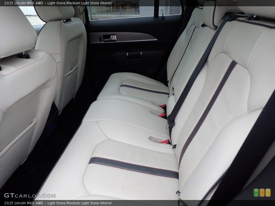 Light Stone/Medium Light Stone Interior Rear Seat for the 2015 Lincoln MKX AWD #140178734