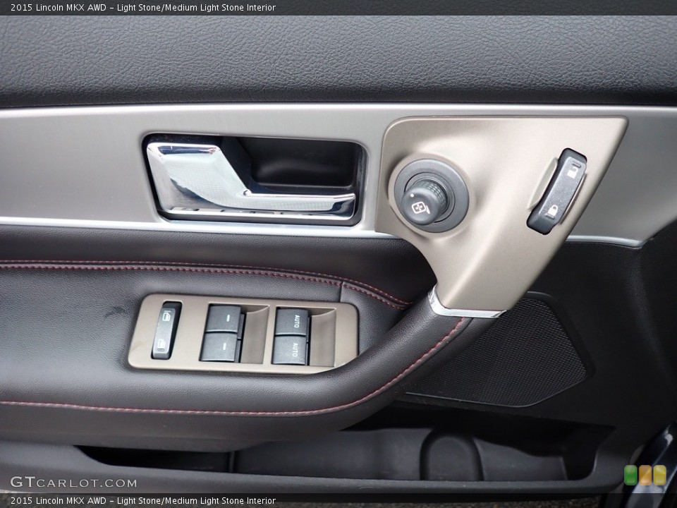 Light Stone/Medium Light Stone Interior Door Panel for the 2015 Lincoln MKX AWD #140178788