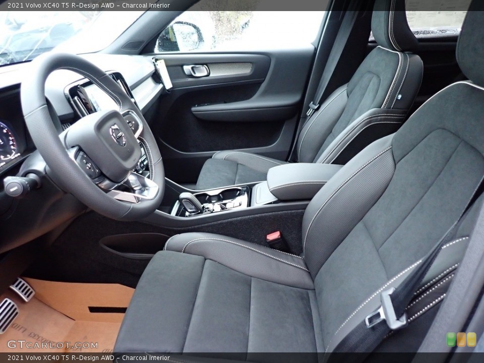 Charcoal Interior Front Seat for the 2021 Volvo XC40 T5 R-Design AWD #140179397