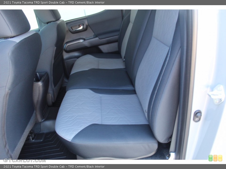 TRD Cement/Black Interior Rear Seat for the 2021 Toyota Tacoma TRD Sport Double Cab #140180060
