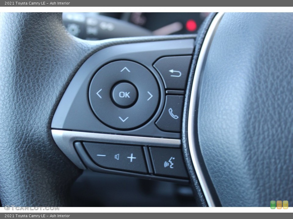 Ash Interior Steering Wheel for the 2021 Toyota Camry LE #140180414