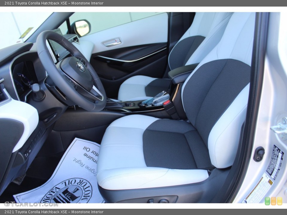 Moonstone Interior Front Seat for the 2021 Toyota Corolla Hatchback XSE #140184206