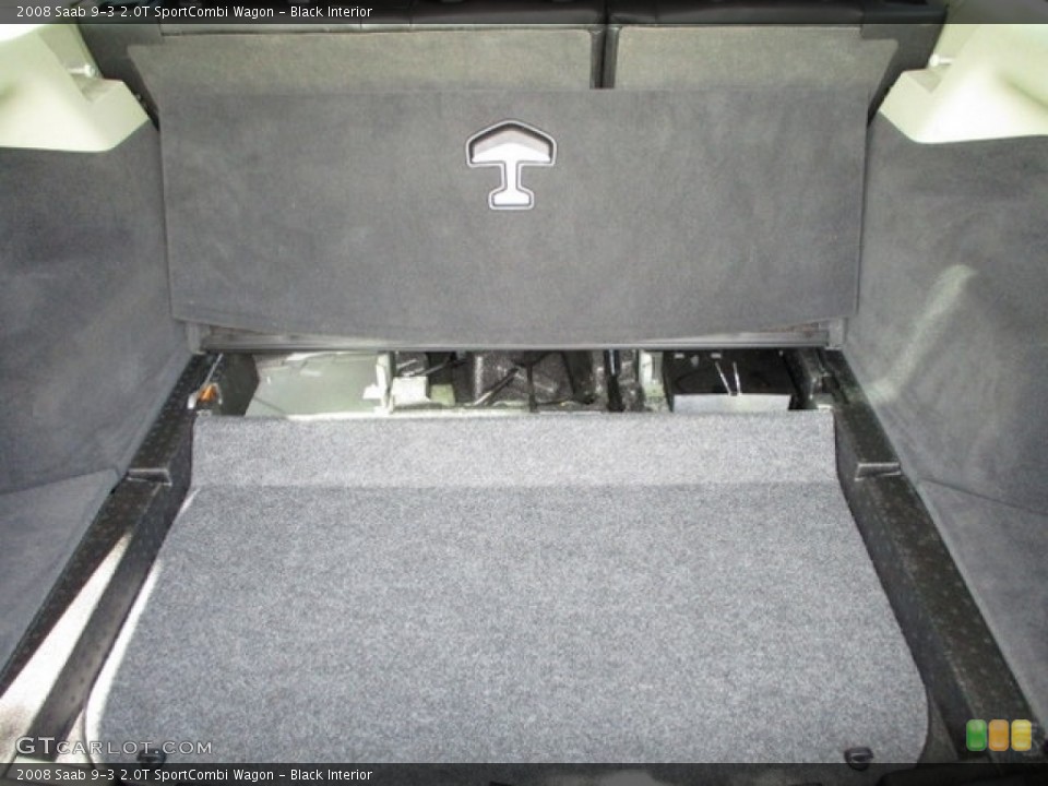 Black Interior Trunk for the 2008 Saab 9-3 2.0T SportCombi Wagon #140186180