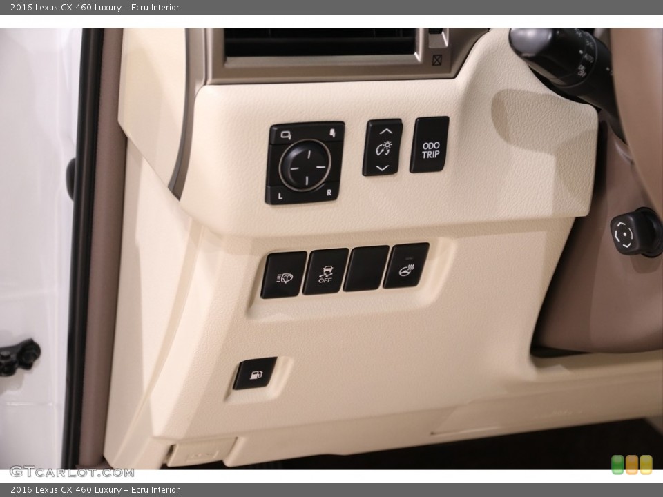 Ecru Interior Controls for the 2016 Lexus GX 460 Luxury #140189142