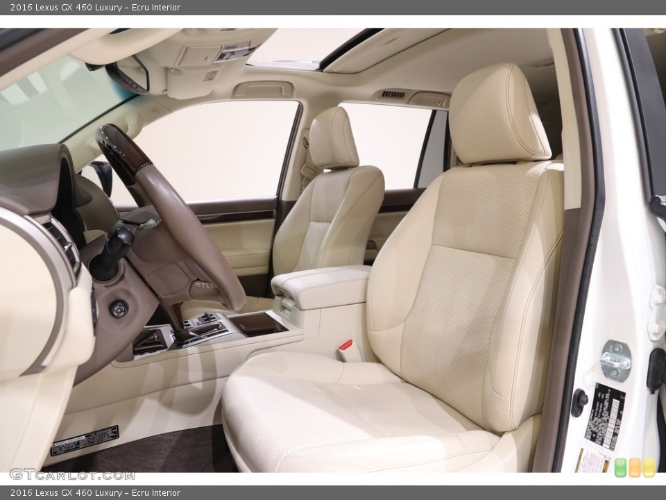 Ecru Interior Front Seat for the 2016 Lexus GX 460 Luxury #140189171