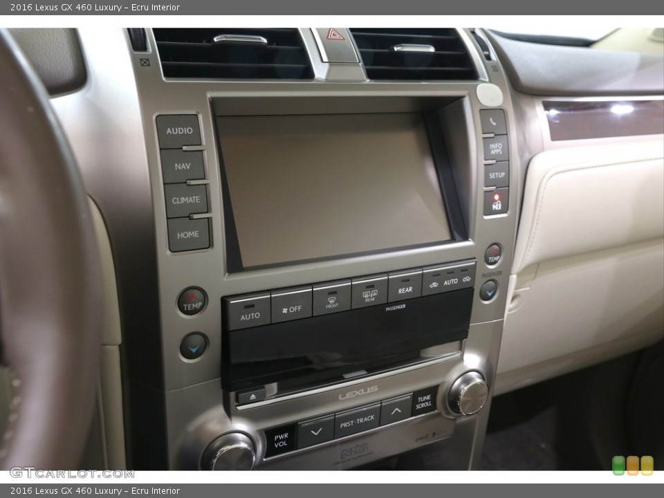 Ecru Interior Controls for the 2016 Lexus GX 460 Luxury #140189307