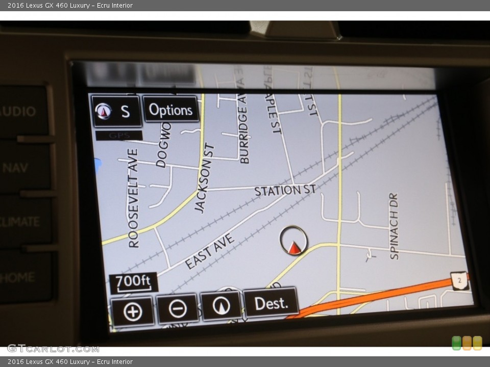 Ecru Interior Navigation for the 2016 Lexus GX 460 Luxury #140189415