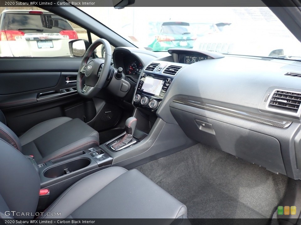 Carbon Black Interior Photo for the 2020 Subaru WRX Limited #140190996
