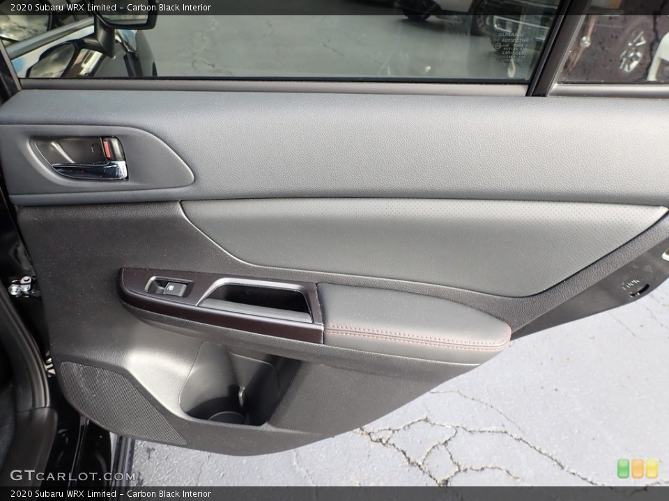 Carbon Black Interior Door Panel for the 2020 Subaru WRX Limited #140191047