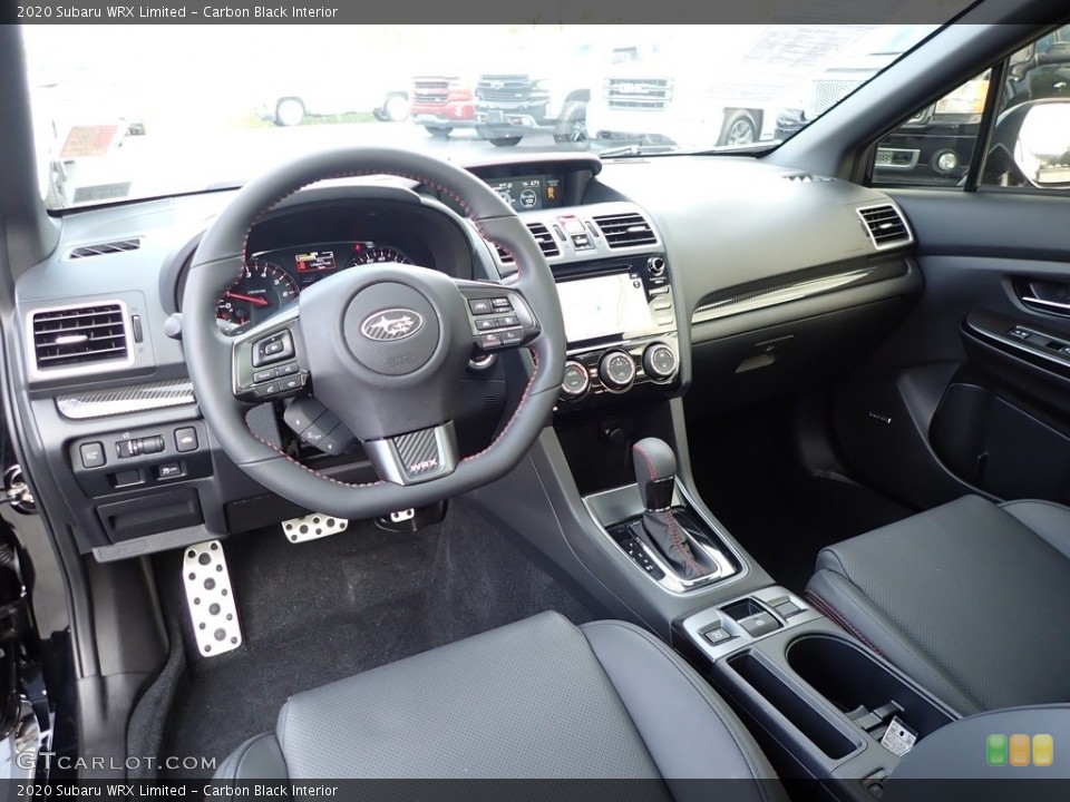 Carbon Black Interior Photo for the 2020 Subaru WRX Limited #140191314
