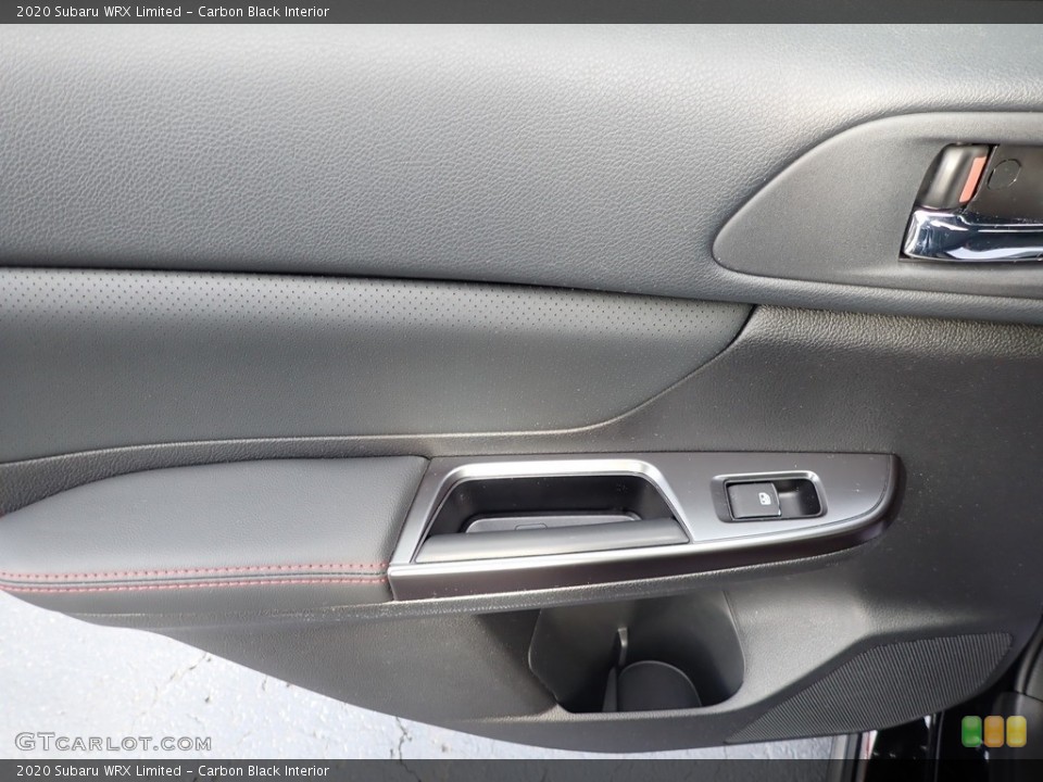 Carbon Black Interior Door Panel for the 2020 Subaru WRX Limited #140191341