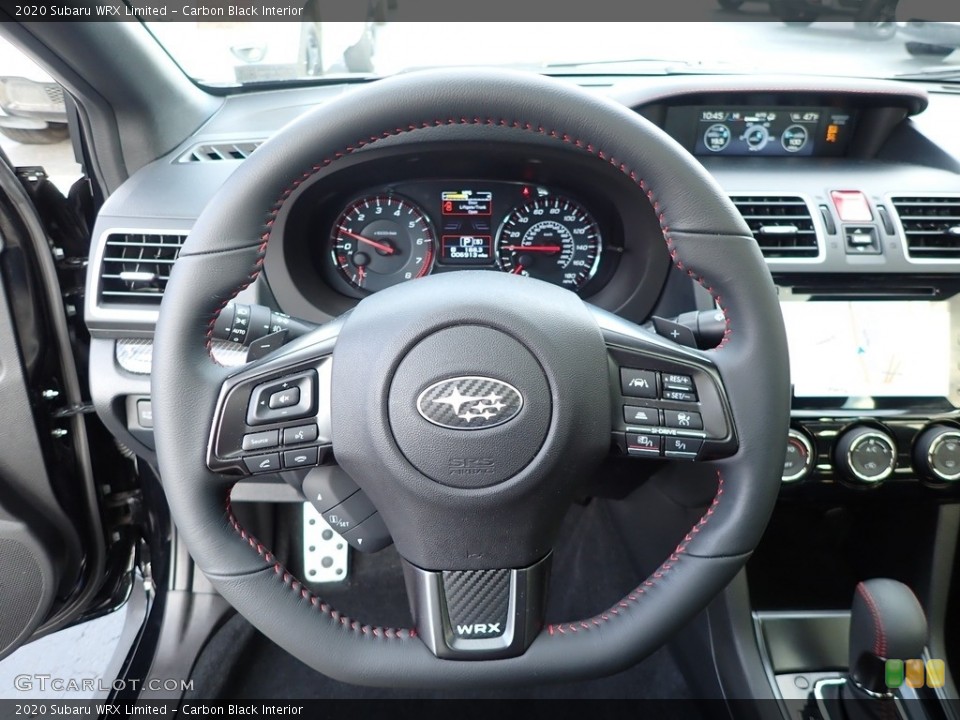 Carbon Black Interior Steering Wheel for the 2020 Subaru WRX Limited #140191389