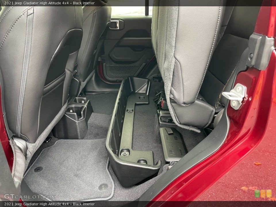 Black Interior Rear Seat for the 2021 Jeep Gladiator High Altitude 4x4 #140191923