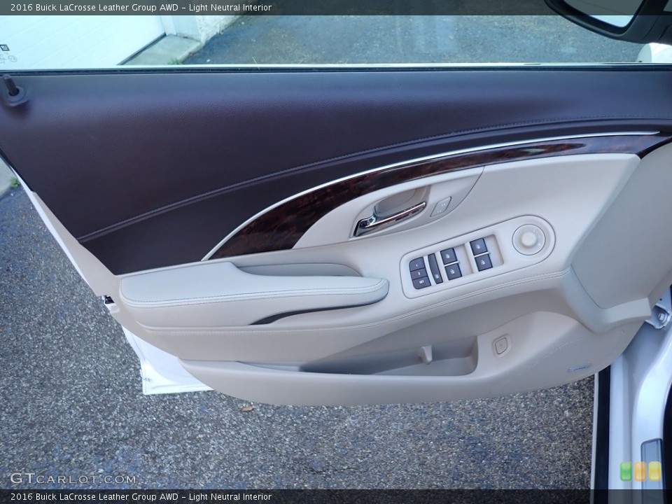 Light Neutral Interior Door Panel for the 2016 Buick LaCrosse Leather Group AWD #140192093